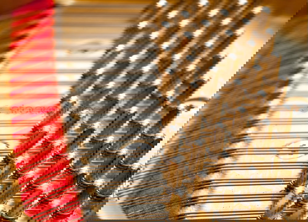 Similar – Image, Stock Photo Close up of the keys of an old worn piano.