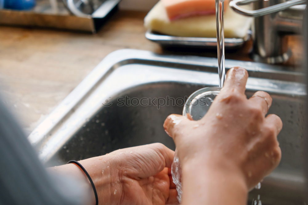 Similar – Image, Stock Photo Crop artisan carving clay dish