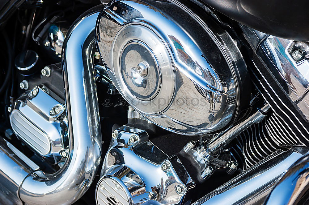 Similar – Image, Stock Photo chrome Interior shot