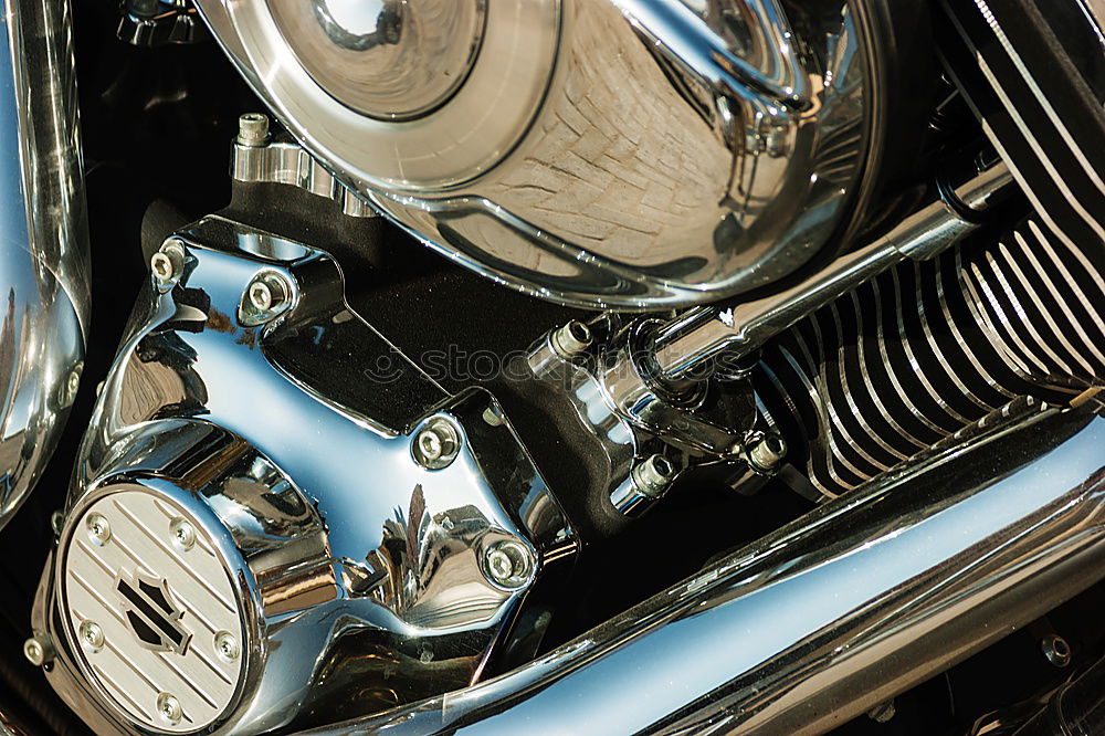 Similar – Image, Stock Photo chrome Interior shot