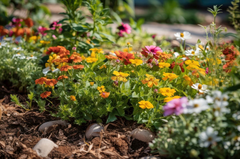 Similar – View into the garden bio bin…