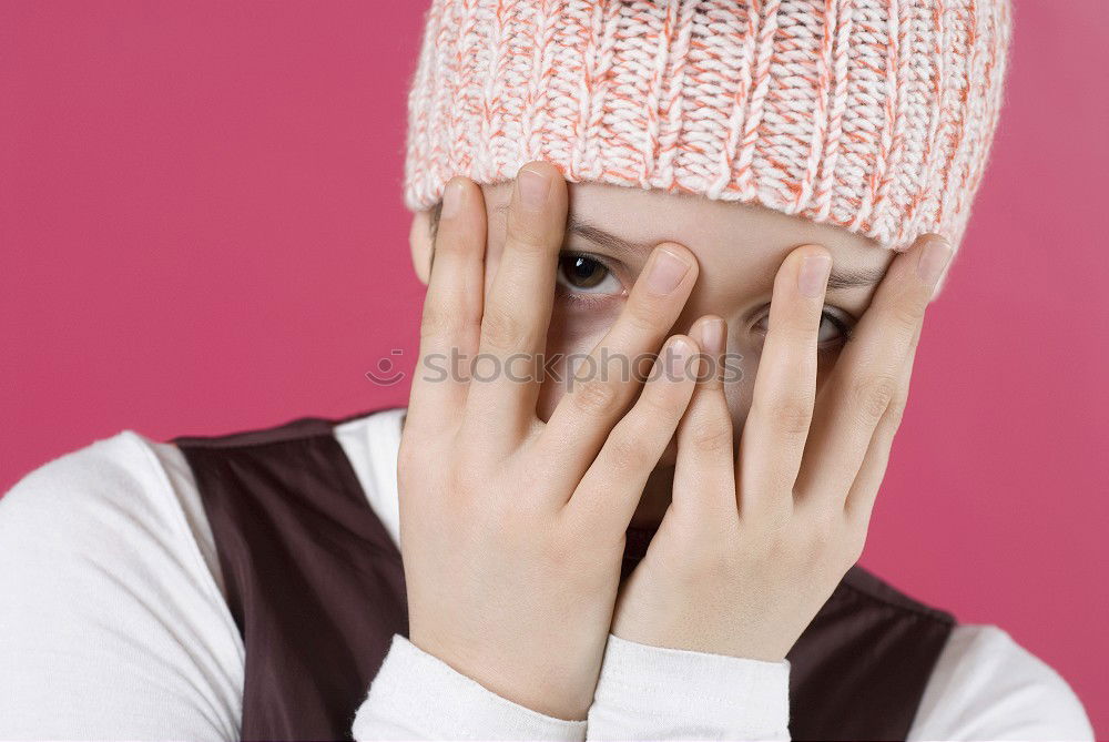 Image, Stock Photo Stylish young woman posing