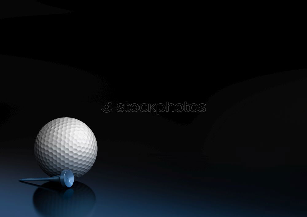 Foto Bild hole in one Golfball