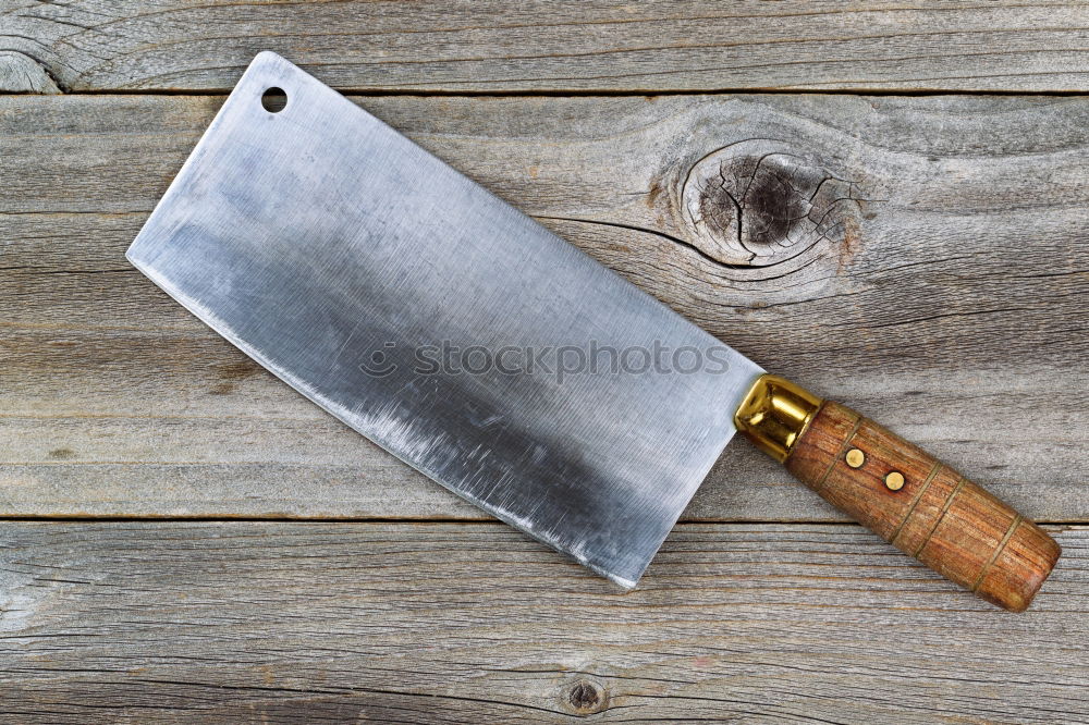 Similar – knife with sharpening on the table