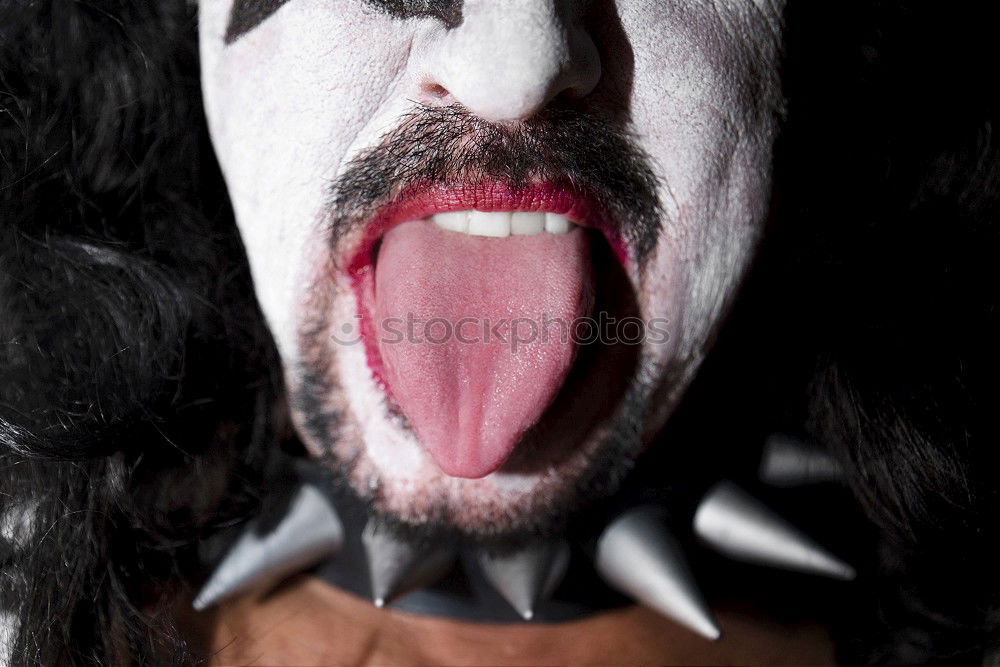 Similar – Image, Stock Photo bloody partyVIII Skin Face