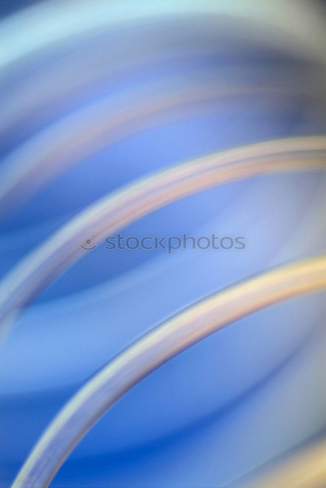 Image, Stock Photo Plastic water drainage hose.