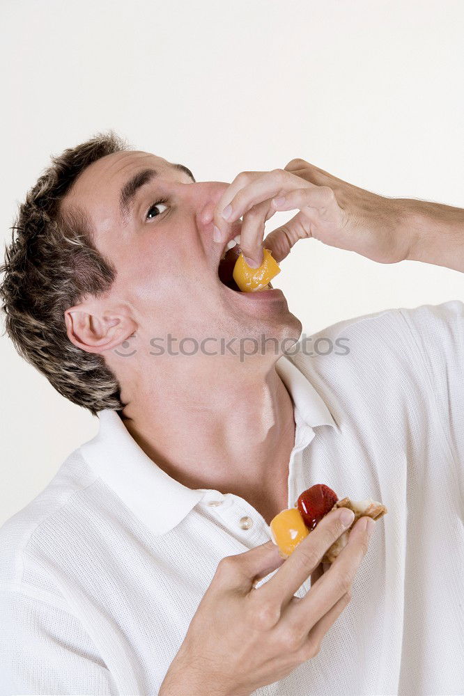 Similar – Image, Stock Photo One in the mouth and none in the basket