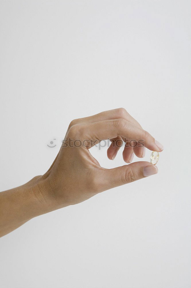 Similar – Man holding a crystal ball