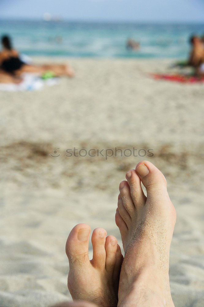 Similar – Hammock on the beach