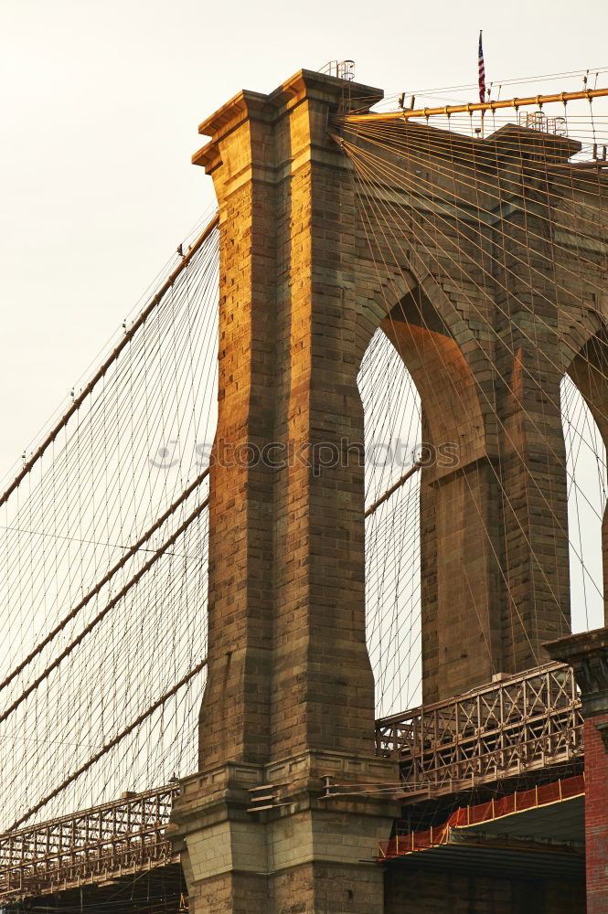 Similar – Image, Stock Photo New York City Brooklyn Bridge