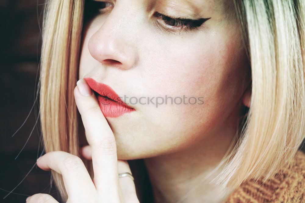 Similar – Image, Stock Photo Romantic woman wearing pink clothes and holding a red heart