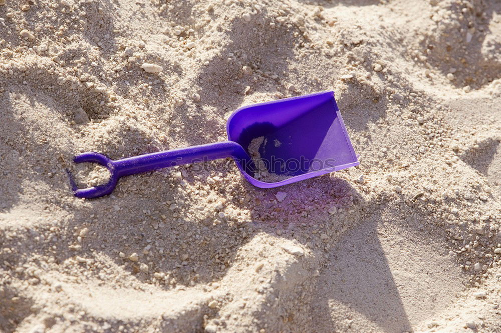 Similar – Image, Stock Photo Sandpit shovel in the sand