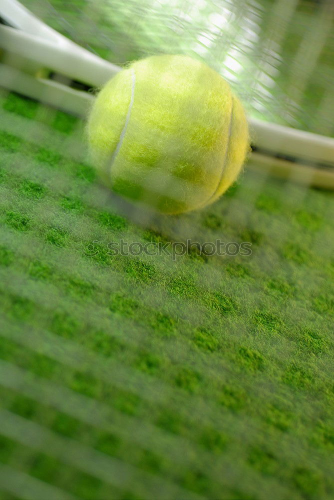 Similar – Extreme Closeup of Horizontal Tennis Ball Seam