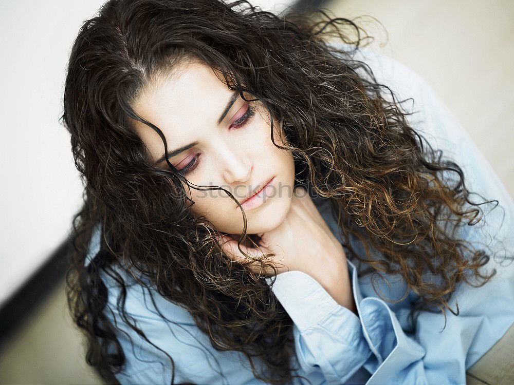 Similar – Foto Bild fence Model Frau Zaun