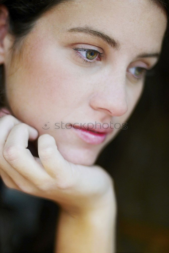 Similar – Attractive woman in white dress