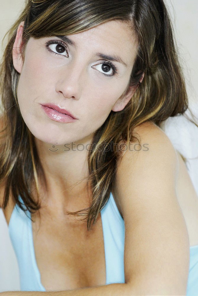 Similar – Image, Stock Photo Woman in an armchair