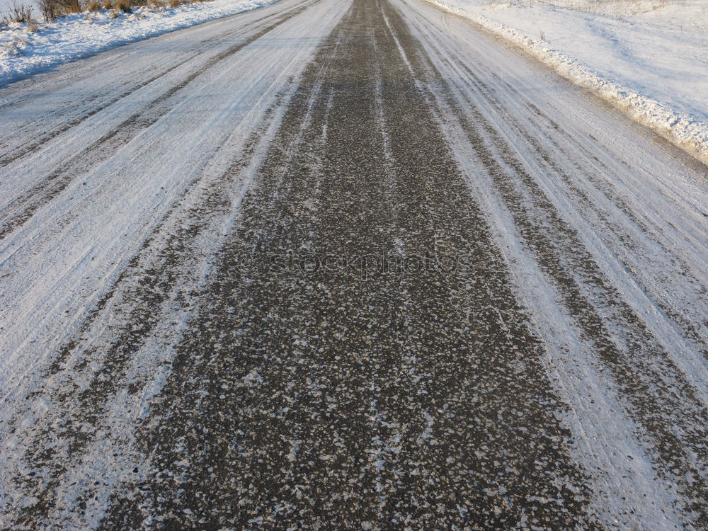 Similar – Image, Stock Photo winter road Winter