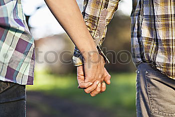 Similar – Image, Stock Photo Legs of a beautiful young family