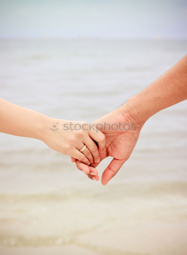 Similar – Image, Stock Photo Mother and son playing on the beach at the day time.