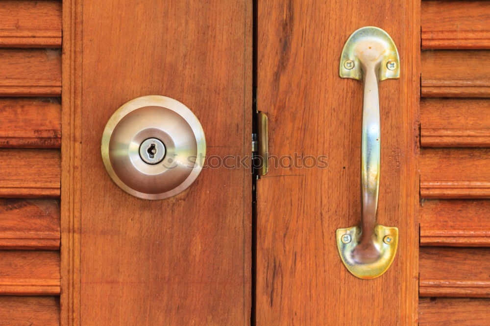 Similar – Image, Stock Photo door lock Red Things