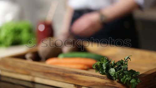 Similar – Foto Bild damals auf dem markt, du und ich, frisches gemüse kaufend…