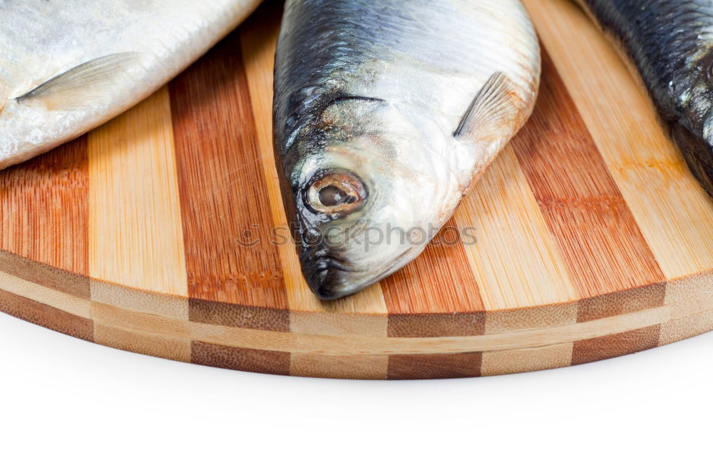 Similar – Image, Stock Photo Raw salmon fish in ice and vegetables