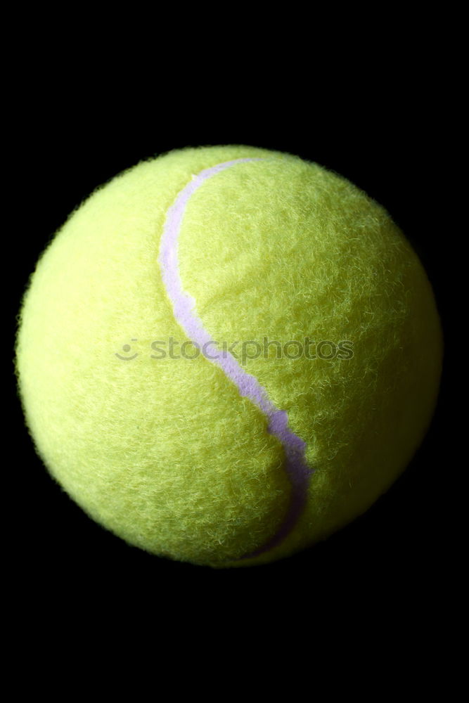 Similar – Extreme Closeup of Horizontal Tennis Ball Seam