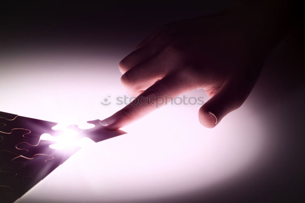 Similar – Man at window VII