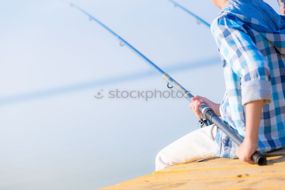 Similar – fish. Fishing (Angle)