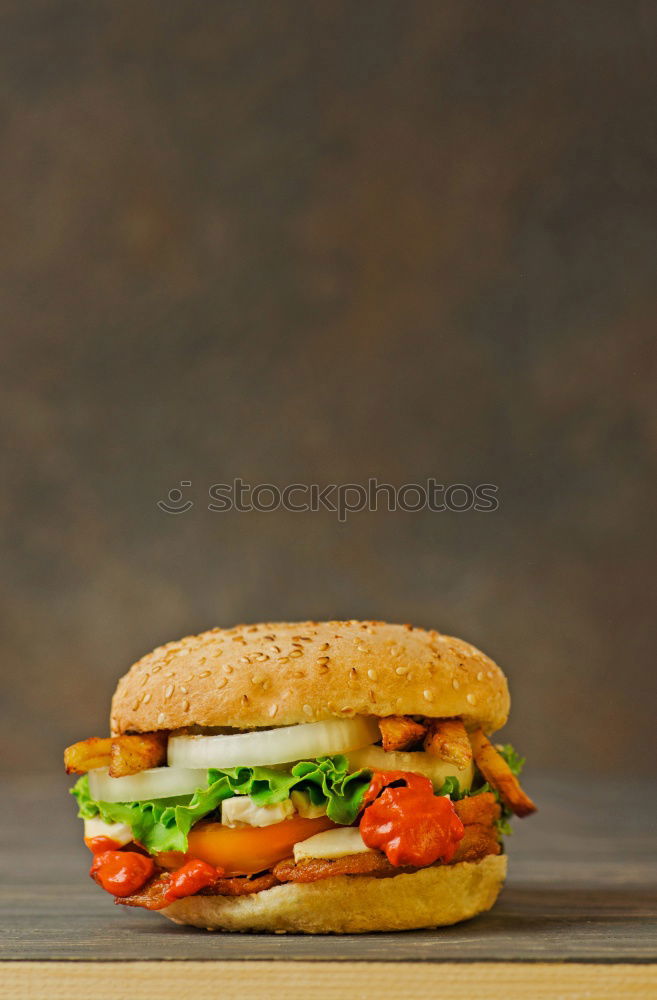 Similar – Image, Stock Photo Vegetarian sandwich