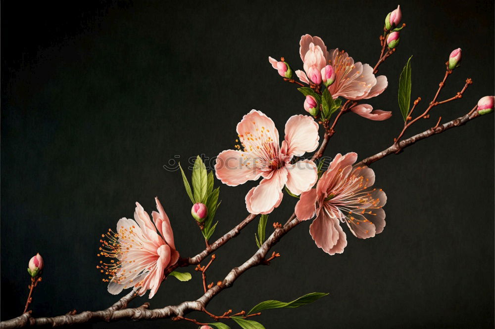 Similar – Image, Stock Photo cherry blossom 3 Elegant