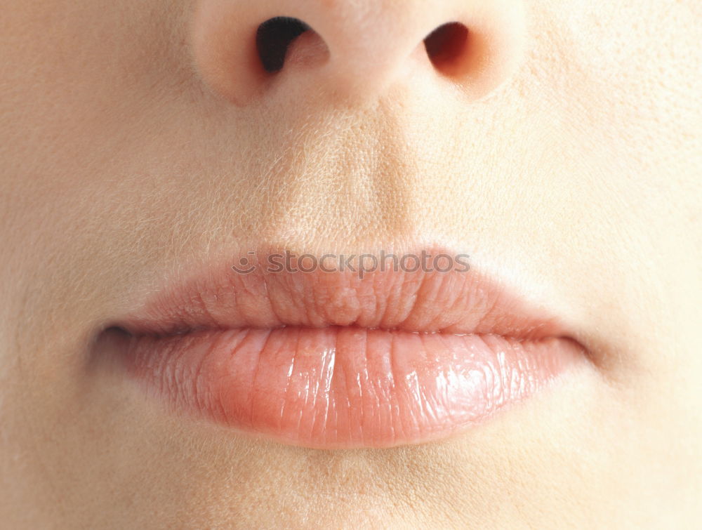 Similar – Image, Stock Photo lips Infancy Life Face