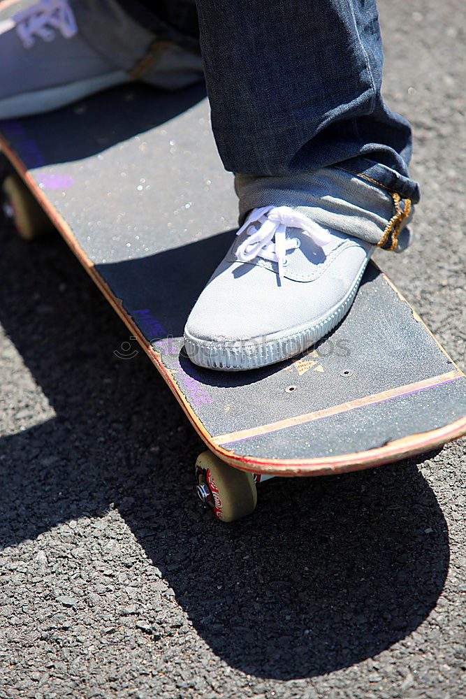 Similar – Image, Stock Photo Skater Minelli Asphalt