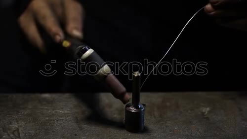 Similar – Image, Stock Photo Ring forging I