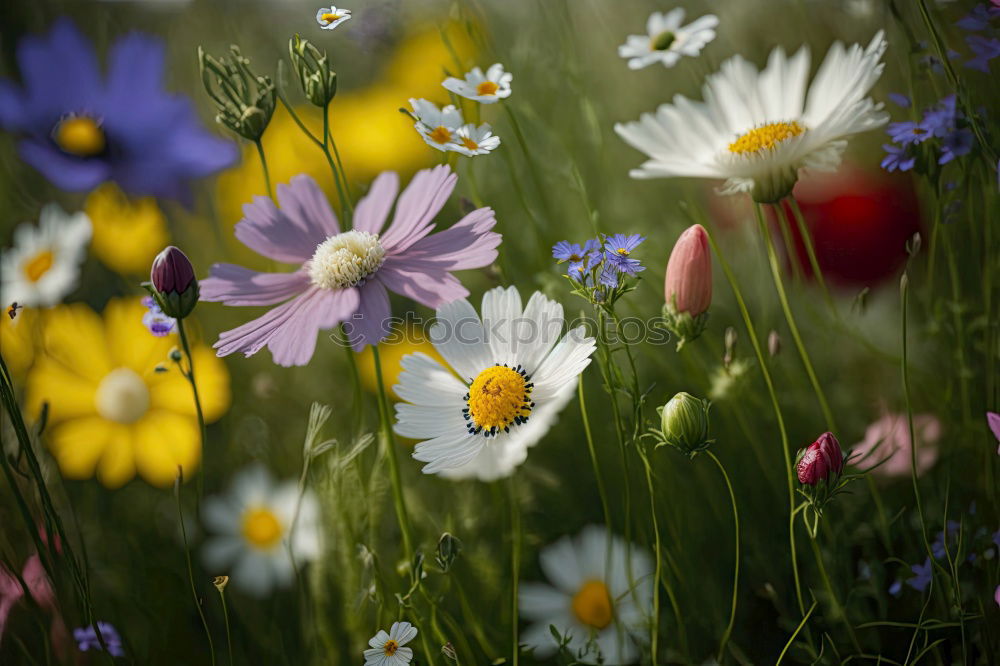 Similar – Gänseblümchen Garten Blume