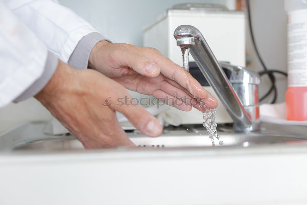 Similar – blue Tap Sink Soap