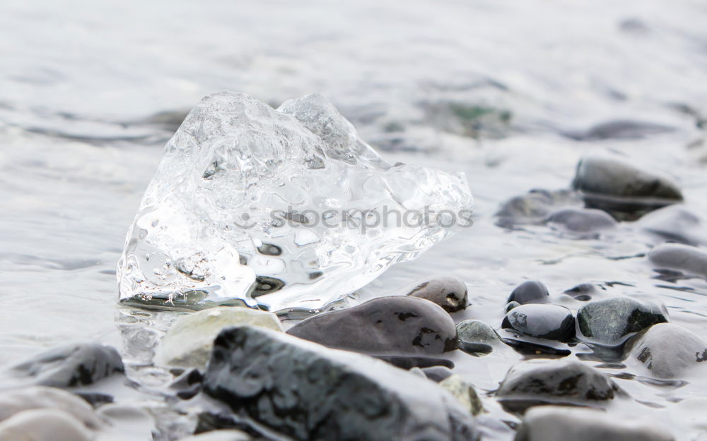 Similar – Image, Stock Photo Shapes on a piece of glacier ice