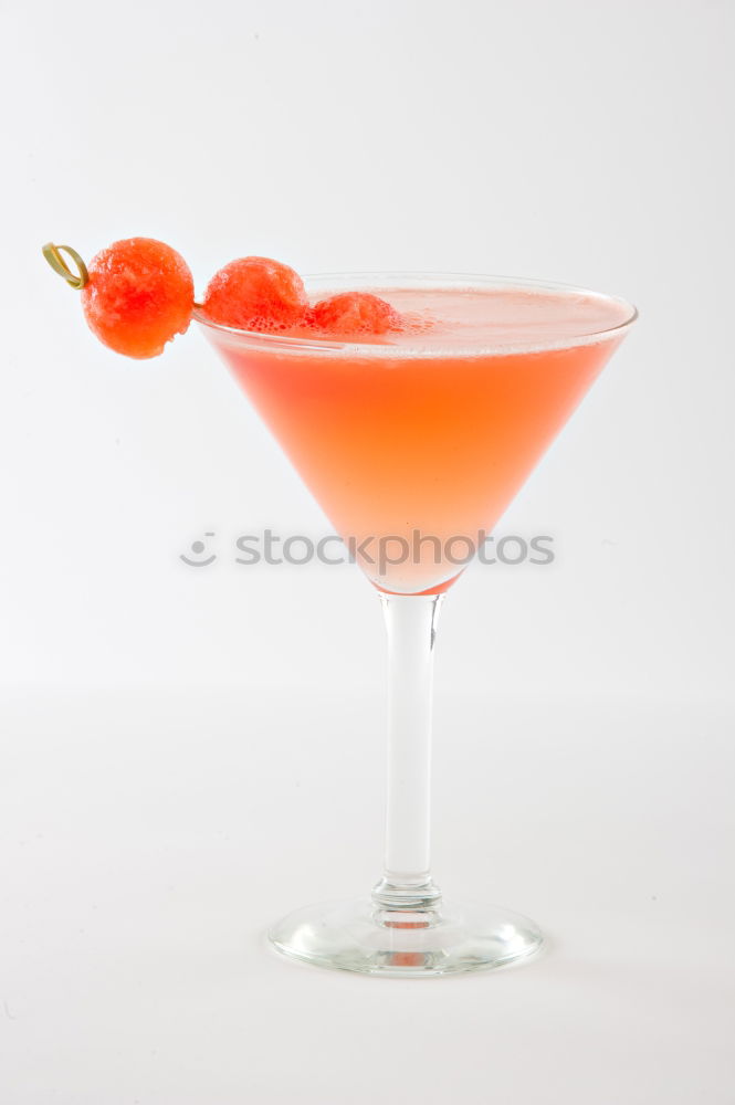 Similar – Hot spicy  cocktail in martini glass