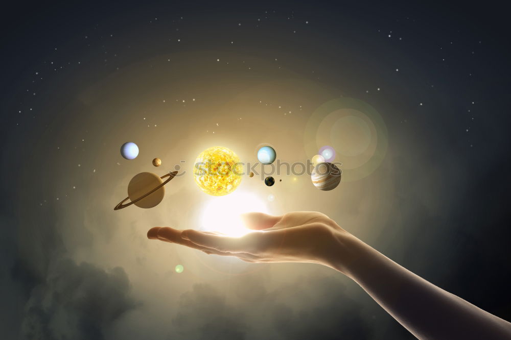 Similar – Image, Stock Photo i like stars Skin Hand