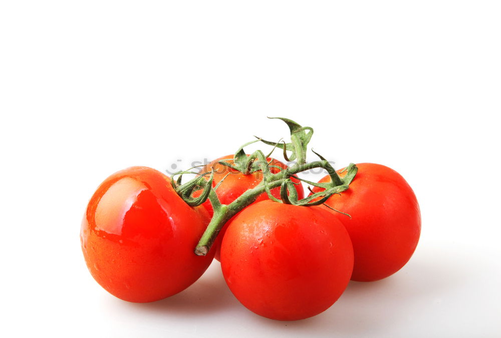 Similar – Image, Stock Photo Close-up of fresh, ripe tomatoes on wood background