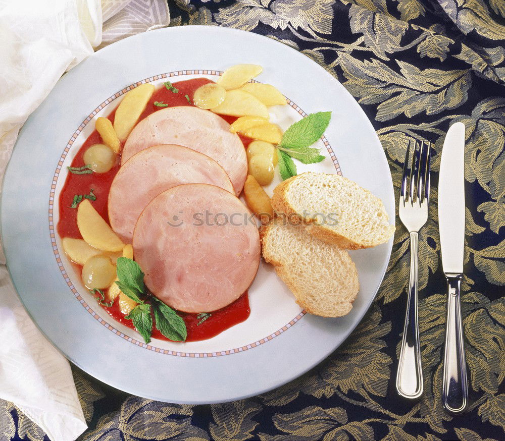 Similar – Image, Stock Photo garden fun Set meal