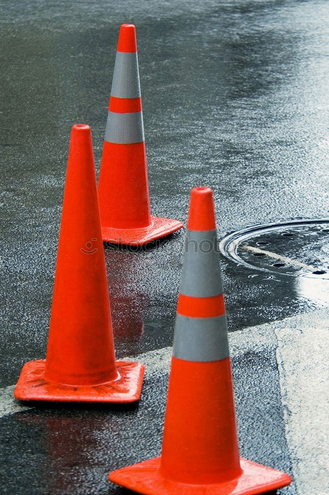 Similar – Hütchen Regen Verkehr