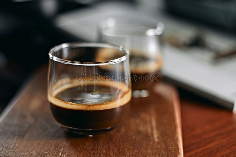 Similar – Cold espresso coffee glass