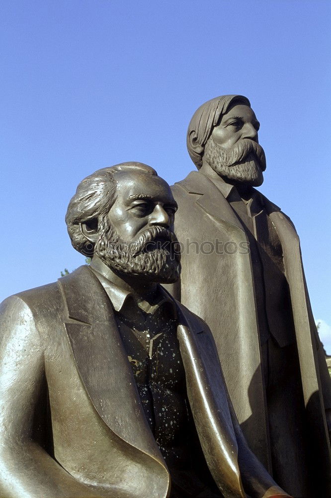 Similar – Foto Bild Marx und Engels vereint