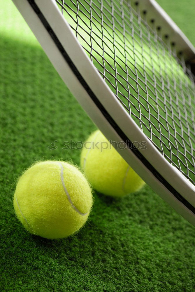 Image, Stock Photo Serving for Match Tennis