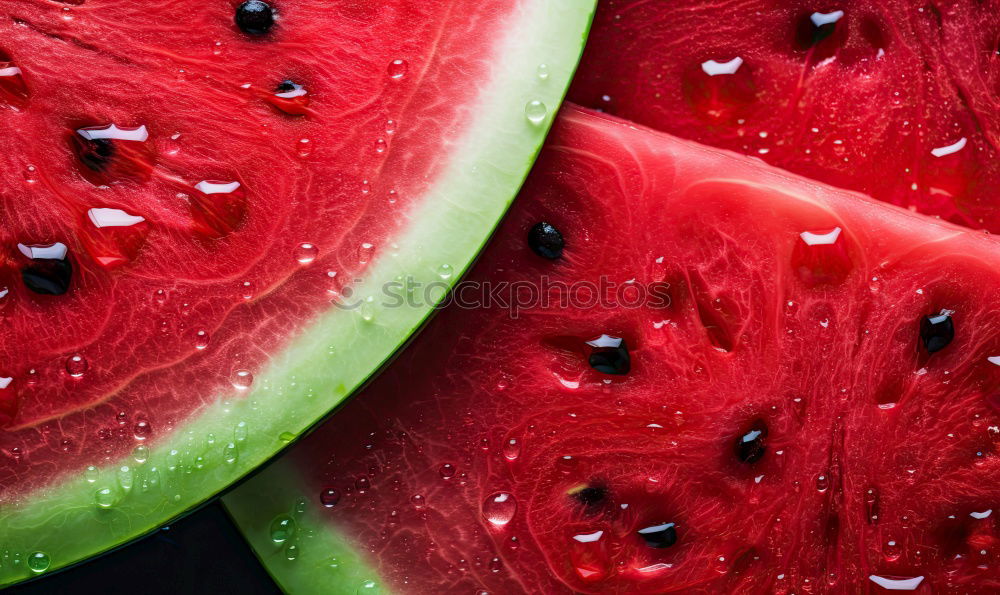 Similar – slice of ripe red watermelon