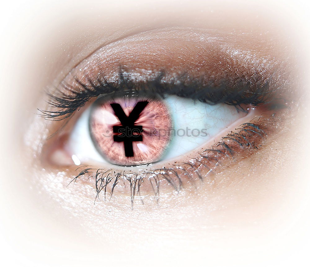 Similar – Image, Stock Photo the view Woman Eyes