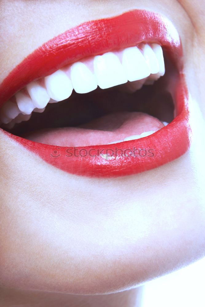 Similar – smile Lippen Piercing