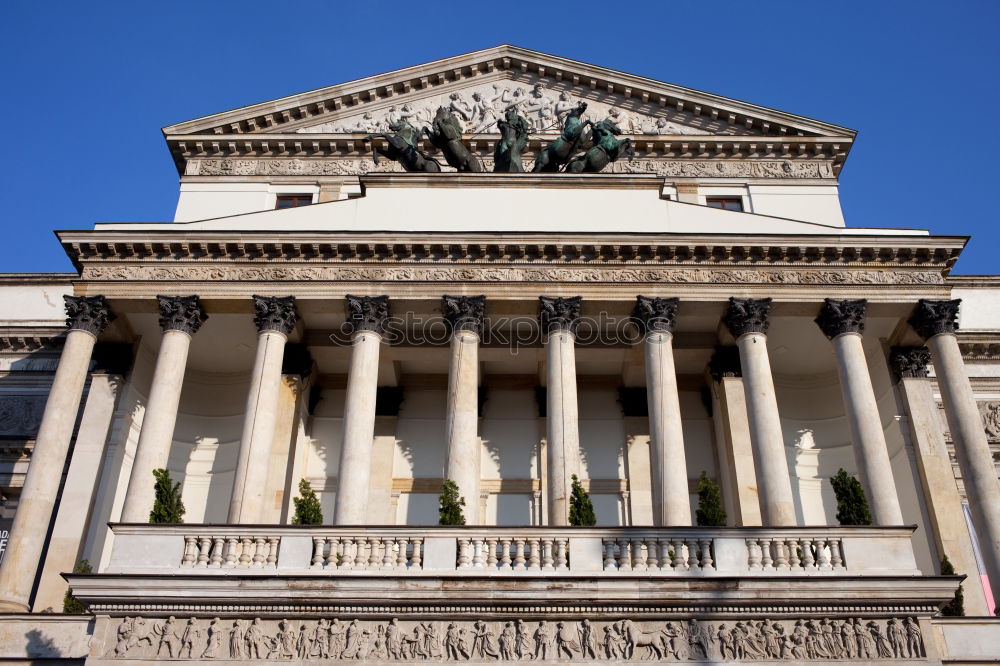 Similar – Top of the Invalides Cathedral against blue sky