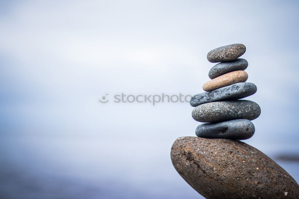 Image, Stock Photo Balace, stones by the water